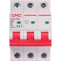 Автоматический выключатель CNC YCB9-80M 3P C63 6ka Фото