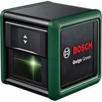Лазерный нивелир Bosch Quigo Green до 12м, 0.6мм/м, 1.098кг Фото
