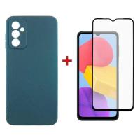 Чохол до мобільного телефона Dengos Samsung Galaxy M13 Case + Glass (Green) Фото