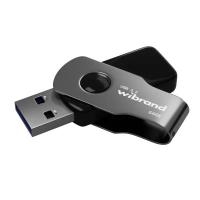 USB флеш накопитель Wibrand 64GB Lizard Black USB 3.2 Gen 1 (USB 3.0) Фото