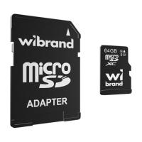 Карта памяти Wibrand 64GB mictoSD class 10 UHS-I Фото