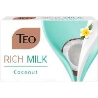 Твердое мыло Teo Beauty Rich Milk Coconut 90 г Фото