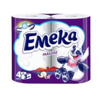 Туалетний папір Emeka Paradise 3 шари 4 рулони Фото