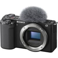 Цифровий фотоапарат Sony Alpha ZV-E10 body black Фото