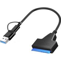 Адаптер Dynamode USB3.0 Type-A/C HDD 2,5" SATA II/III / SSD Фото