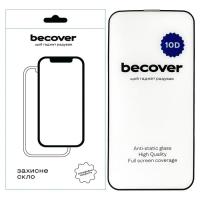 Скло захисне BeCover Apple iPhone 13 Pro 10D Black Фото