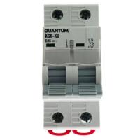 Автоматический выключатель Quantum 2п С 40А MCB 6kA Фото