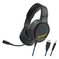 Навушники Vertux Tokyo 7.1 Mini Jack 3.5мм Blue Фото