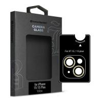 Стекло защитное Armorstandart Camera glass Supreme Black Icon iPhone 15/15 Plus Фото