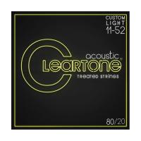 Струны для гитары Cleartone Acoustic 80/20 Bronze Ultra Light (11-52) Фото