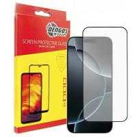Стекло защитное Dengos Full Glue iPhone 16 Pro Max (black) Фото