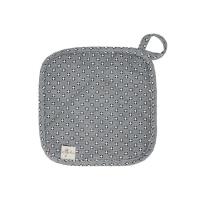 Кухонная прихватка Прованс Merry Christmas серая 20х20 Фото