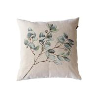 Подушка Прованс гобеленовая декоративная Ветка Эвкалипта 45х45 см Фото