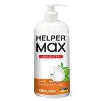 Средство для ручного мытья посуды Helper Max Ultra Рower Концентрат 1 л Фото