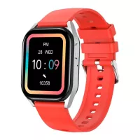 Смарт-годинник Canyon Chatter SW-58 BT-CALL Silver Red Фото