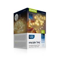 Гирлянда ColorWay Струна LED 50 5 м теплый цвет 3 AA Battery Фото