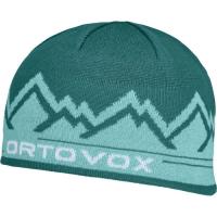 Шапка Ortovox Peak Beanie pacific green - бірюзовий Фото