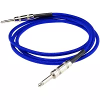 Інструментальний кабель DiMarzio Instrument Cable 4.5m Electric Blue Фото
