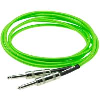 Инструментальный кабель DiMarzio Instrument Cable 3m Neon Green Фото