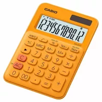 Калькулятор Casio MS-20UC-RG-W-EC, оранжевый Фото
