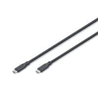 Дата кабель Digitus USB-C to USB-C 2.0m USB 3.2 Gen1 5G 100W 4K silico Фото