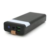 Батарея універсальна XO 20000mAh, PD/20W, QC/22.5W, flashlight, Micro-USB, Фото