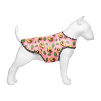 Курточка для животных WAUDOG Clothes Накидка Авокадо на розовом XS Фото