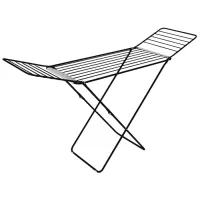 Сушарка для білизни Casa Si Swan 20m Black Підлогова (CS92231C04E) Фото