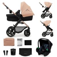 Коляска Kinderkraft 3 в 1 Moov 2 Sand Beige (KSMOOV02BEGEV00) Фото