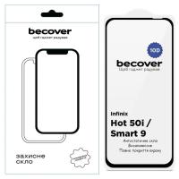 Скло захисне BeCover Infinix Hot 50i (X6531) 10D Black Фото