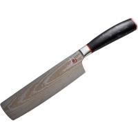Кухонный нож MasterPro Tetsu, для шинкування 17.5 см, чорний Фото