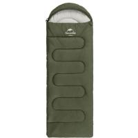 Спальный мешок Naturehike Y150L NH21MSD08, лівий, темно-зелений Фото