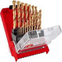 Набір свердл Einhell по металу 19шт, 1-10мм, кейс Фото