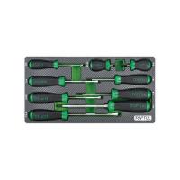 Набор отверток Toptul 9шт. (в ложементе, тип A) Фото