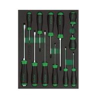 Набор отверток Toptul в ложементе 12шт. Фото