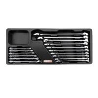 Ключ Toptul рожково-накидной 6-24мм 16 шт. в ложементе Фото