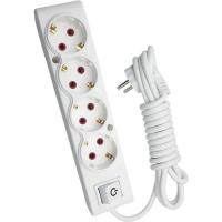 Сетевой удлинитель TECCO 5м 4 поста white Фото