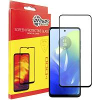 Скло захисне Dengos Full Glue Motorola Moto G04 (black) Фото
