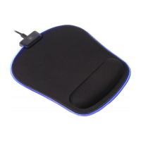 Коврик для мышки Maxxter MMP-LEDPAD-BK RGB Black Фото