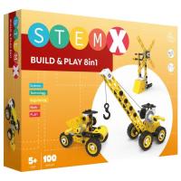 Конструктор Stem з болтами Build&Play 8 в 1 на 100 деталей Фото