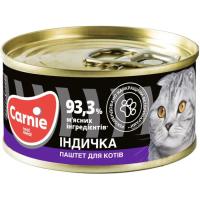 Паштет для кошек Carnie мясной с индейкой 100 г Фото