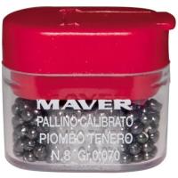 Грузило Maver набір Pallini Supercalibrati Teneri 2 (0.242g) Фото