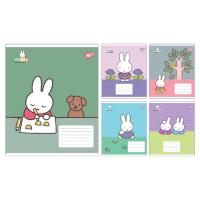 Тетрадь Yes Miffy Spring А5 12 листов косая линия Фото