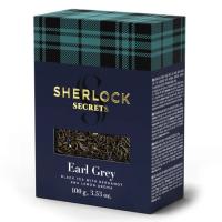 Чай Sherlock Secrets Earl Grey чорний листовий 100 г Фото