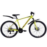 Велосипед Discovery 26" BASTION DD рама-18" AL 2025 жовтий Фото
