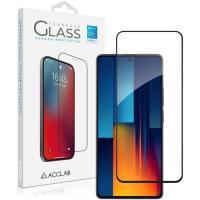 Стекло защитное ACCLAB Full Glue Xiaomi Poco M6 Pro Black Фото