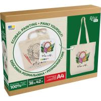 Набор для творчества Rosa Talent екосумка-розмальовка, Music is Life, 38х42 Фото