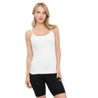 Майка Kappa Top Liscio Spalla Stretta K2306 Bianco білий M Фото