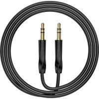 Кабель мультимедийный BOROFONE 3.5mm M to 3.5mm M 1.0m black Фото
