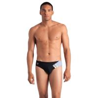Плавки Arena Stripe Swim Briefs 007929-550 чорний, сірий 85 Фото